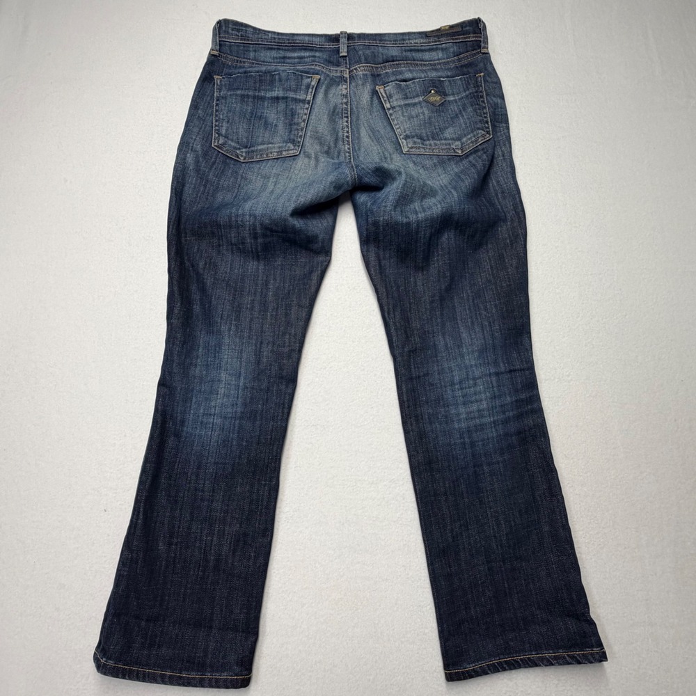 Citizens of Humanity Manic Mini Bootcut Jeans Dark Wash Size 28 Low Rise - Picture 3 of 11